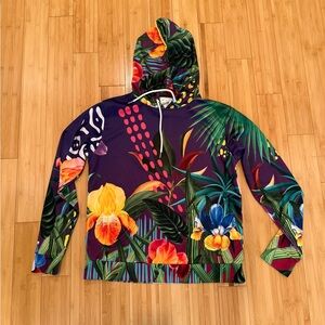 🌺 Dressed in Joy by Mikaela Pabon Tropical Hoodie – Bold Statement Piece
